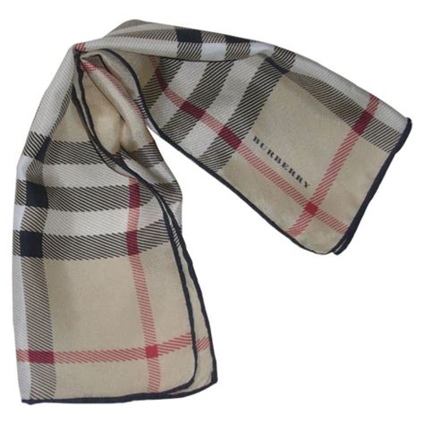 wool BURBERRY Women Silk handkerchief 